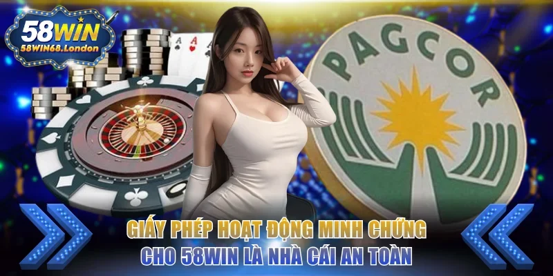 Giấy tờ pháp lý chứng minh môi trường cá cược minh bạch