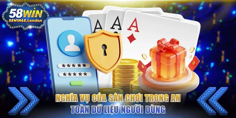 Nghĩa vụ của sân chơi trong an toàn dữ liệu người dùng