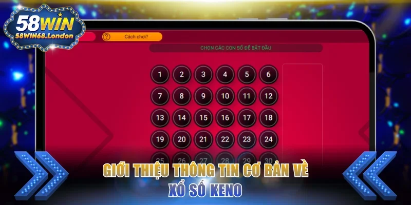 Thông tin hữu ích về lựa chọn xổ số Keno